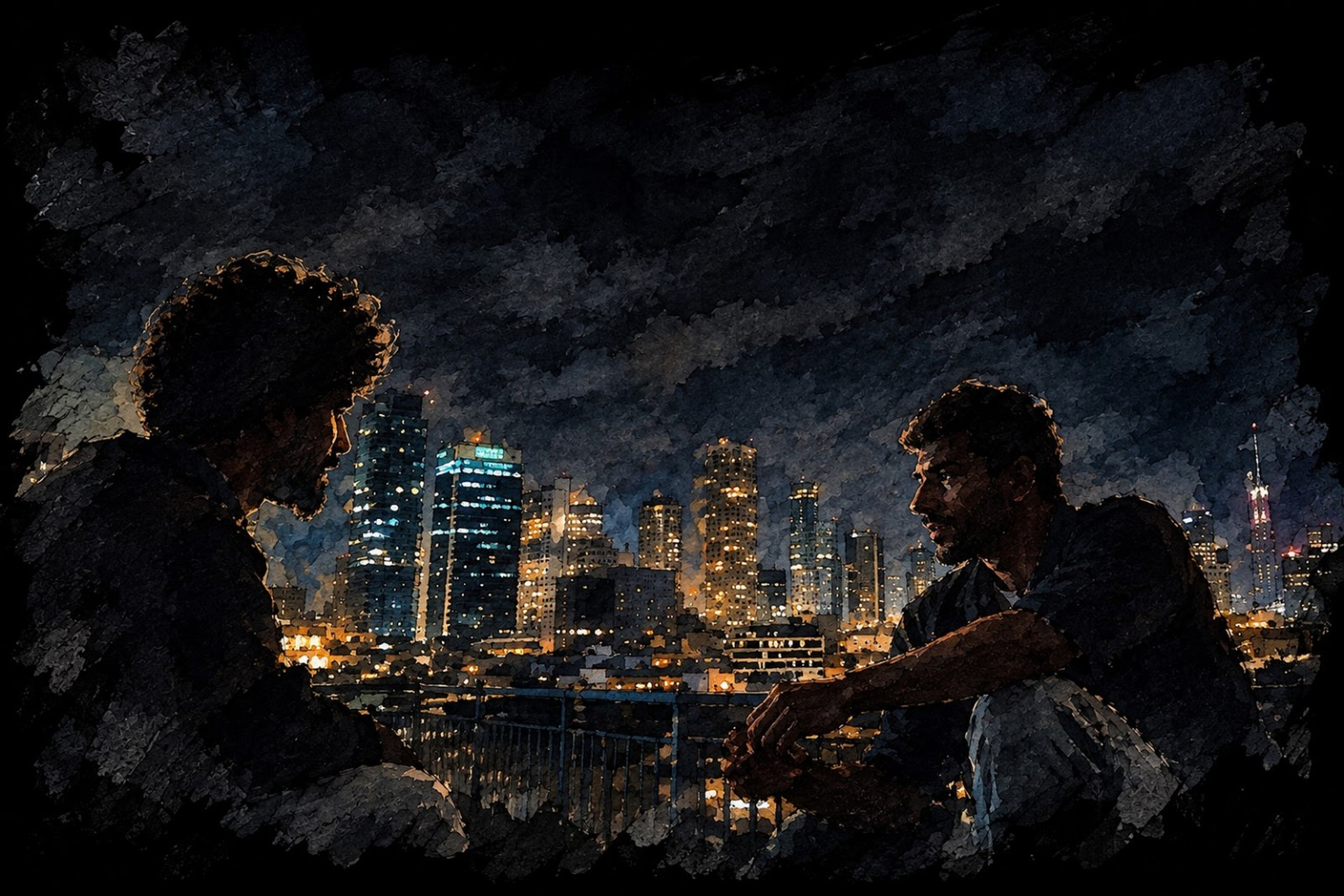 Pembuat film Yuval Abraham mewawancarai seorang narasumber dalam film “NAZA”.